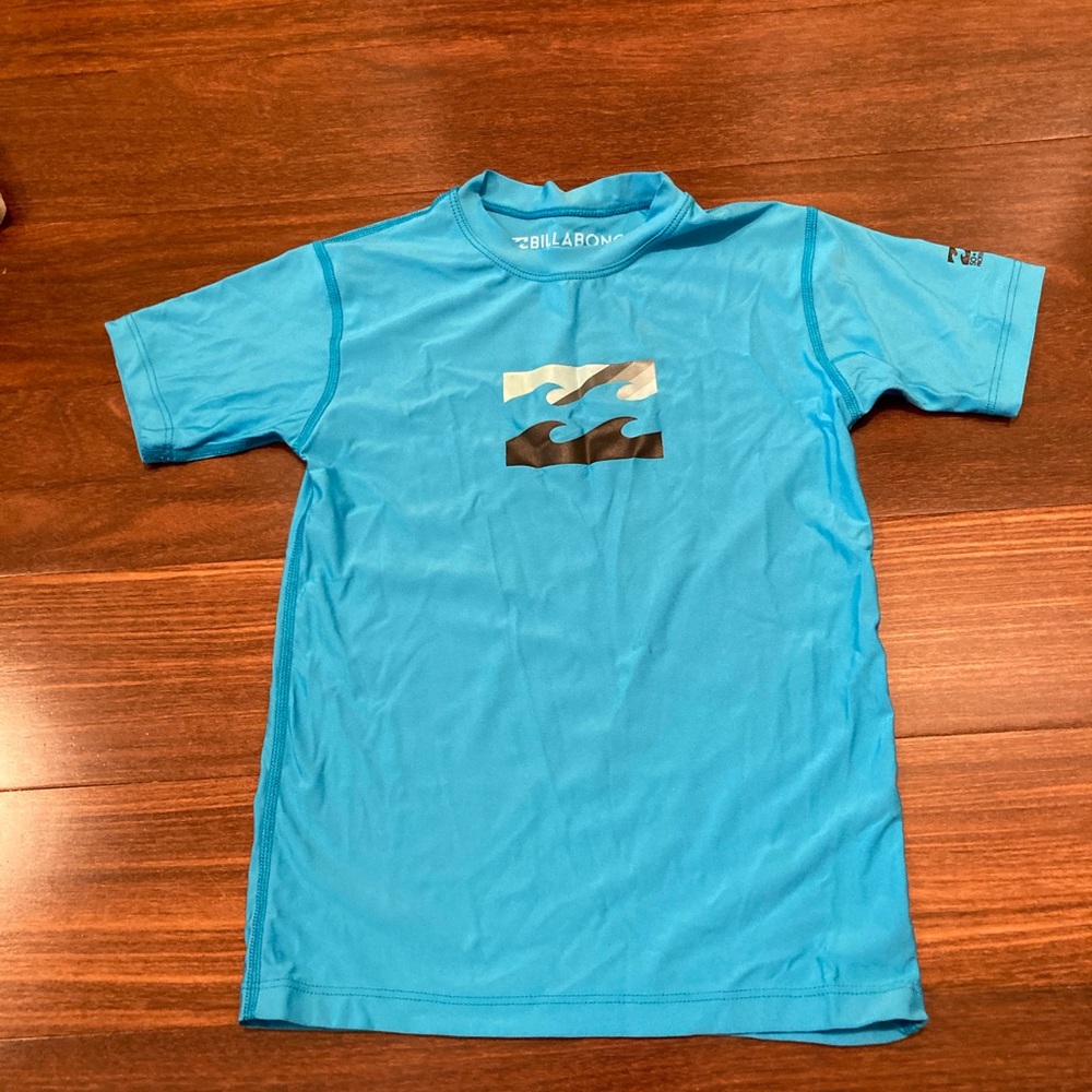 50+ UPF Protection Billabong Boys Blue T-Shirt